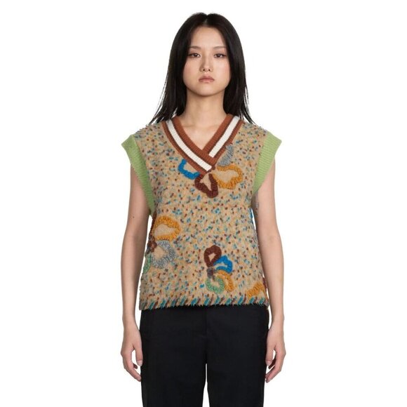 Andersson Bell Flower Garden Cut & Sewn Vest Size S NWT - Picture 1 of 16